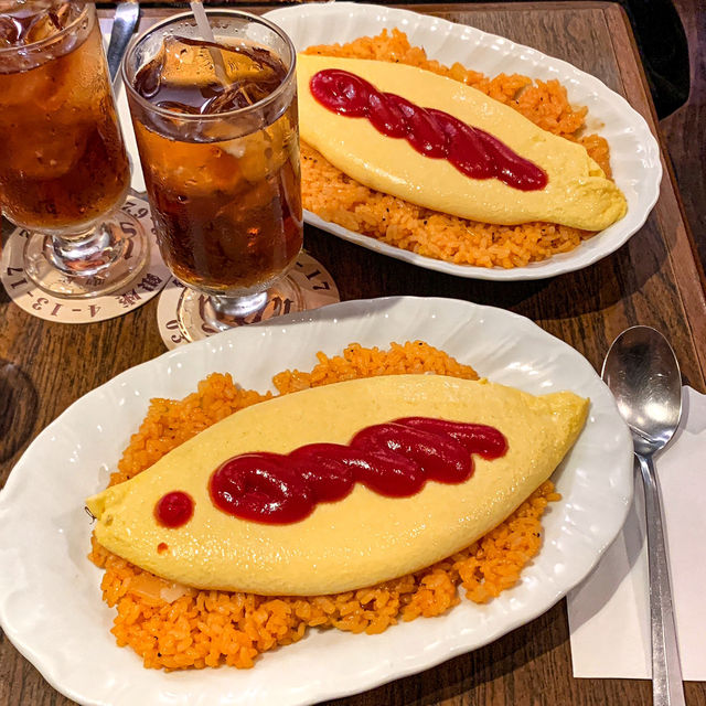 Fluffy Omurice Heaven at Kissa You