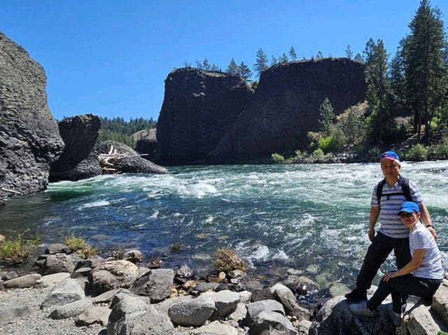 살아있는 아름다운 강 스포켄 리버 (Spokane River)