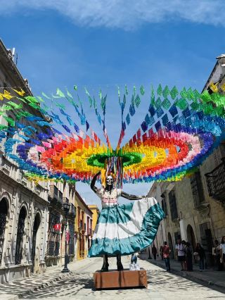 เตรียมตัวดำดิ่งสู่รสชาติอันยากจะลืมเลือนของโรอาเกีย เมืองโออาซากา—สถานที่ที่ประเพณีอันมีชีวิตชีวาและประวัติศาสตร์การทำอาหารมาบรรจบกันในทุกจาน! หากคุณโหยหาความแท้จริงและชื่นชอบการดื่มด่ำอย่างเต็มที่ โออาซากาคือการผจญภัยด้านอาหารที่คุณใฝ่ฝันถึง 🌞

เมนูแนะนำ:
อย่าพลาดโมเลเนโกร—รสชาติเข้มข้น หอมกลิ่นควัน และเต็มไปด้วยเครื่องเทศท้องถิ่น ทลายูดาของที่นี่กรุบกรอบ โรยหน้าด้วยทาซาโฮ และอร่อยจนหยุดไม่ได้ เป็นเมนูที่นักสำรวจหน้าใหม่ต้องลอง จิบเมซคาลสูตรพิเศษของทางร้าน โดยเฉพาะลาเมซคาลินา