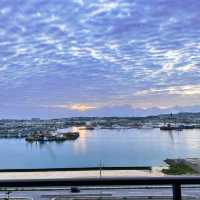 🌺沖繩南方海灘酒店🌺露台俯瞰東海港灣✨️