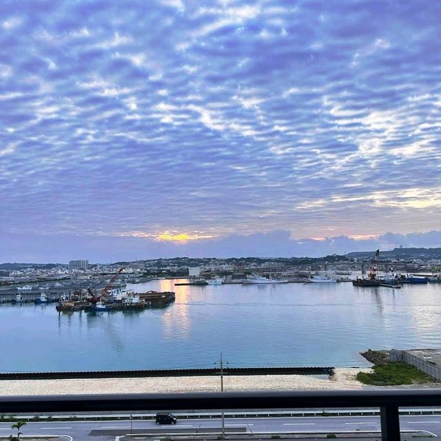 🌺沖繩南方海灘酒店🌺露台俯瞰東海港灣✨️