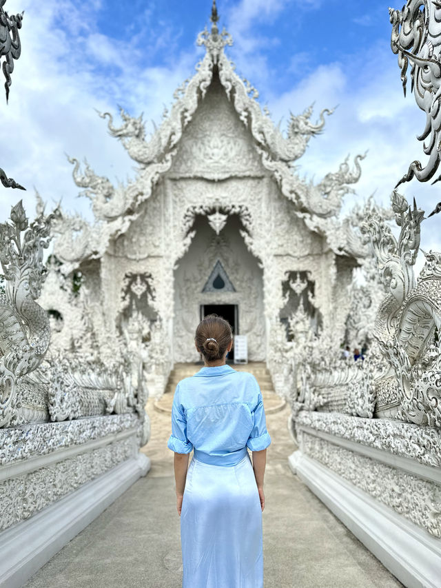 📍 Wat Rong Khun (White Temple), Chiang Rai, Thailand