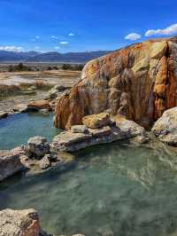 Travertine Hot Springs was great 🇺🇸