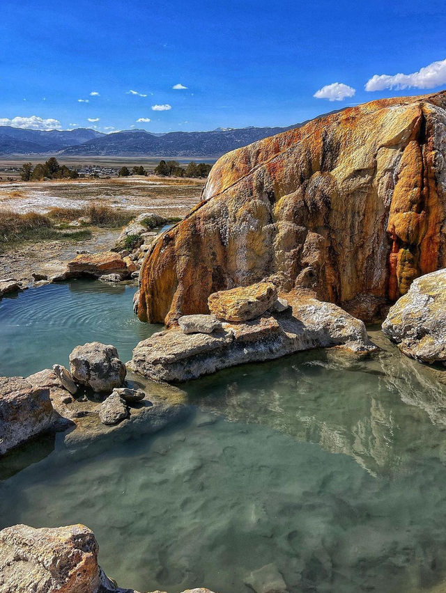Travertine Hot Springs was great 🇺🇸