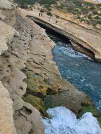 St Peter's Pool an uphill climb ! Timeless beauty of rocks
