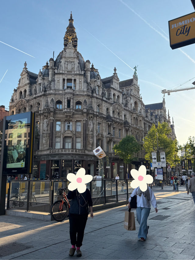 Evening Walk at Antwerp