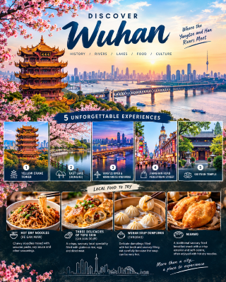 Discover Wuhan: Top Attractions, Unforgettable Stays & Travel Tips 🌸🌉 Info + Links Below 👇