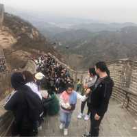 Backpacking by train to Badaling!