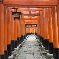 Hike through a thousand inscribed gates 😍