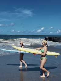 When you come to Bali, how can you miss surfing!