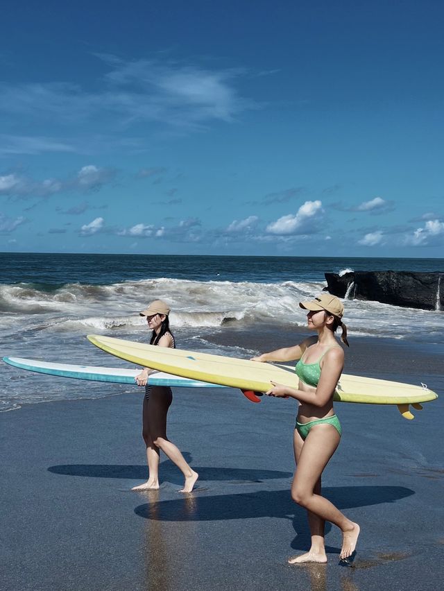 When you come to Bali, how can you miss surfing!