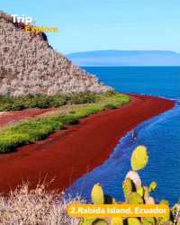 Five red beaches that will blow your mind