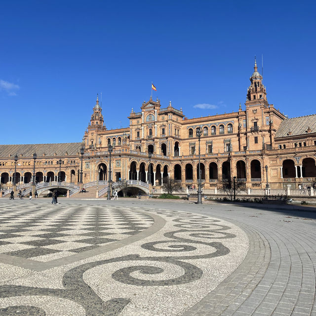 The Most Beautiful Building I’ve Seen, Like A fairytale palace in central Seville 