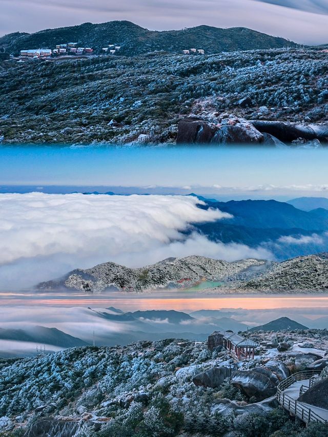 南方人自己的霧凇就在【石牛山】！|||