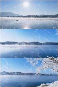 霧凇美景只在早晨“曇花一現”