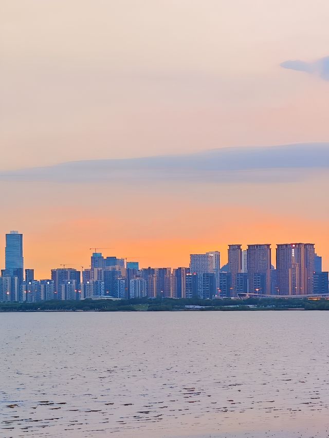 深圳灣公園丨出了地鐵就可以看到大海