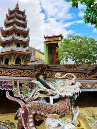 隱藏在大叻鄉間的中國元素寺廟 靈福寺