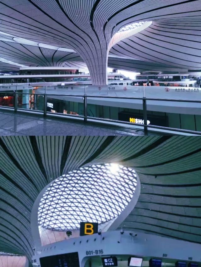 北京｜震撼人心的新標誌性建築大國工程｜北京大興國際機場