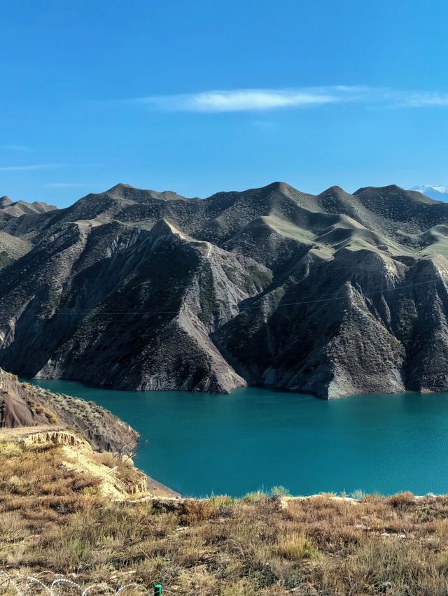 新疆美景丨美得堪比天池的肯斯瓦特水庫