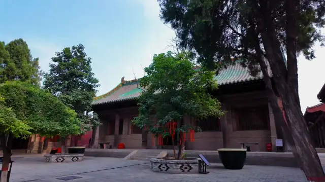흑신화오공 촬영지인 평요 쌍림사 석가전 전설의 그림