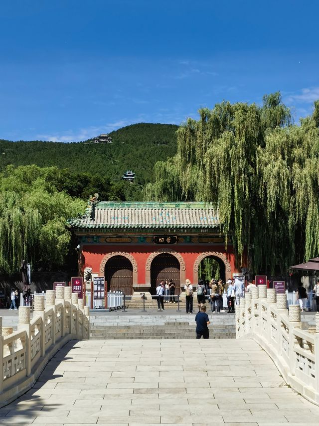 山西晋祠。