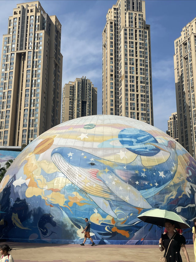 國慶和朋友一起來極地海洋公園啦！！。