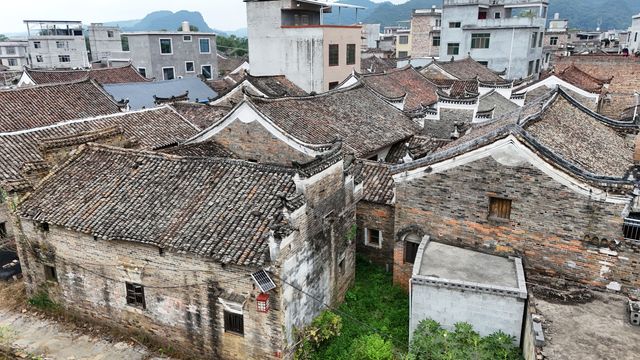 廣西富川大蓮塘古村。