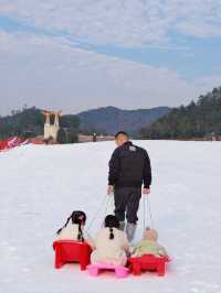 杭州小土豆，風之谷嬉雪，萌娃的快樂天堂！