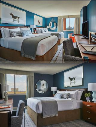 The hotel is full of design elements, it's amazing!
