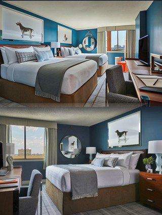 The hotel is full of design elements, it's amazing!