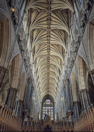 A medieval aesthetic hidden in the suburbs of London