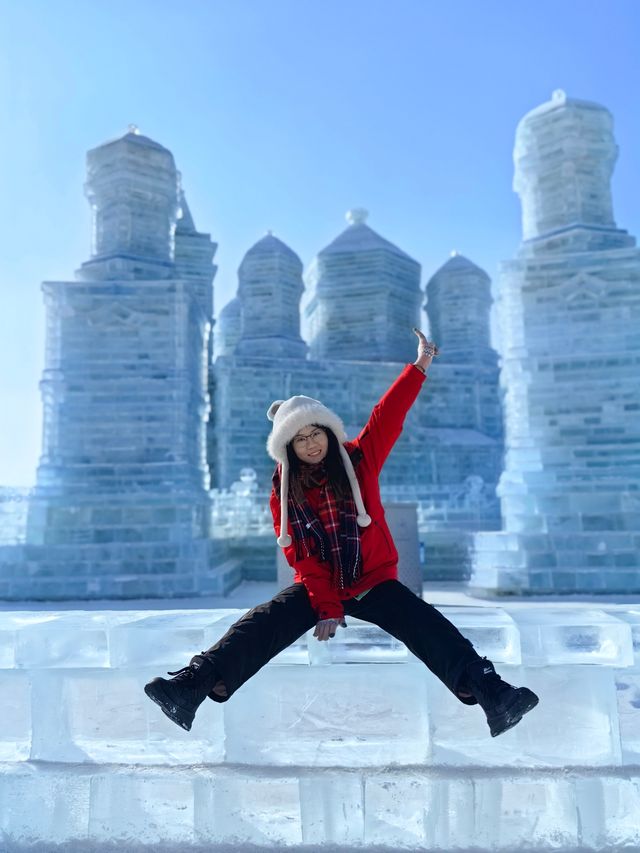 【哈爾濱美景】冬季相約冰雪大世界和鑽石海