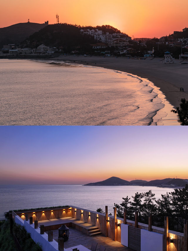 為了住這間海景房特地來了一趟青島