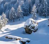 達州八台山賞雪攻略