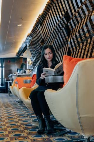 Stay at the Ningbo Marriott and enjoy the "Sanjiang Liuan" light show from your room.