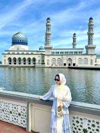 Amazing Masjid Bandaraya in Kinabalu Malaysia💯♥️