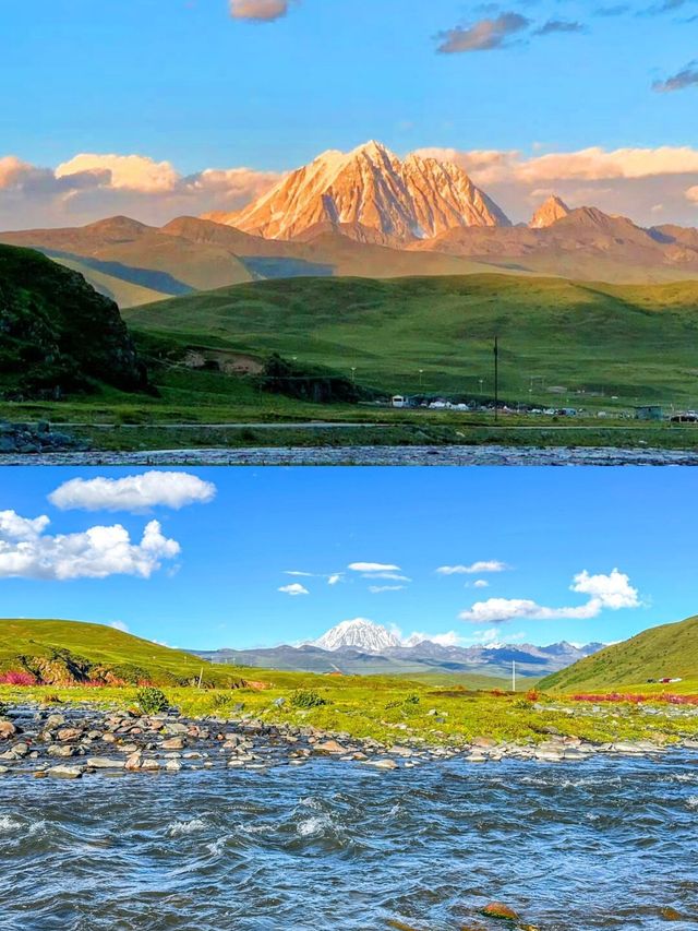 川西秘境姑弄村：雪山下的露營天堂