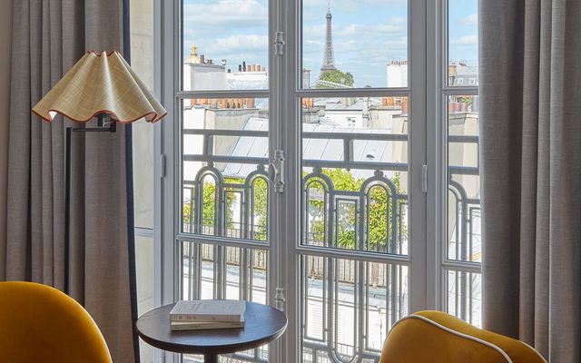 巴黎|Le Grand Hôtel Cayré，與艾菲爾鐵塔相伴   酒店名稱：Le Grand 