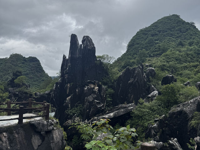 Jade stone forest 