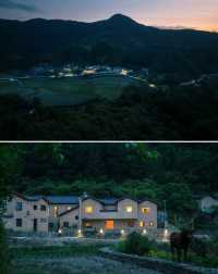 藏於山間古村嘅治癒夯土民宿大樂之野松陽