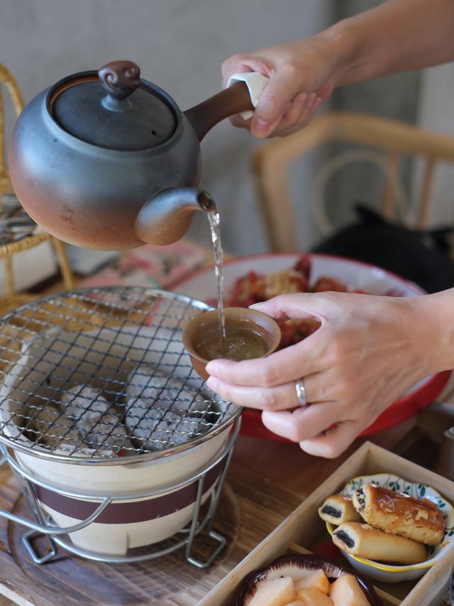 庭院風燒烤！圍爐煮茶＋龍蝦豪華雙體驗！