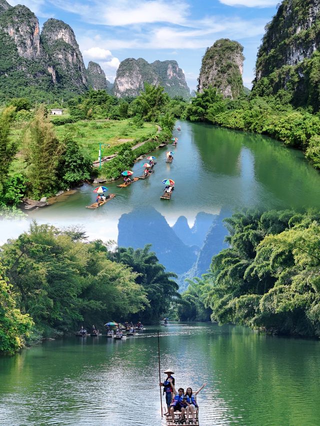 陽朔第一批，遇龍河上的故事