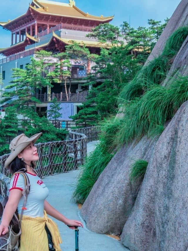 惜字如金誇震撼？安徽天柱山配！靈山秀氣裹著雲海殺瘋咗