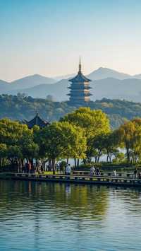 杭州的旅行景美