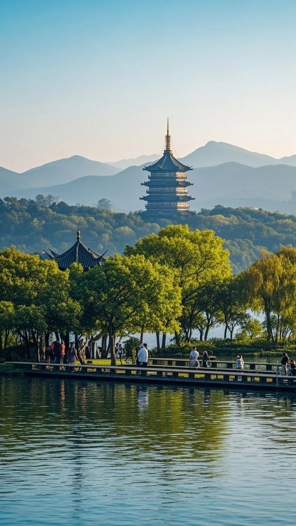杭州的旅行景美