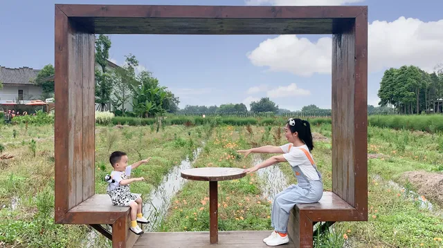 南岸美村，一個很美的小村莊