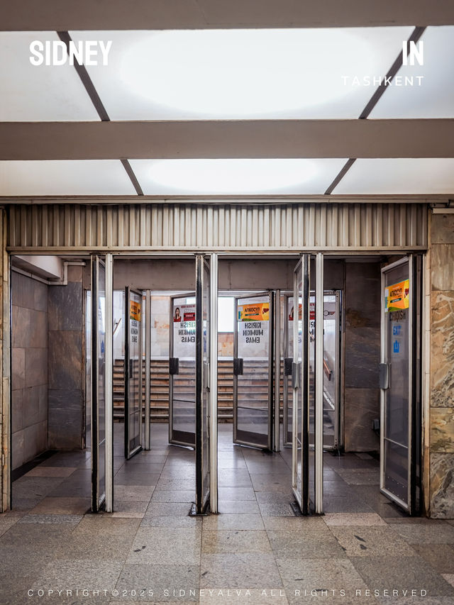 蘇聯美學的延續 | 塔什乾地鐵站巡禮