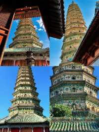 比起應縣木塔,我更推薦這座不褪色的琉璃塔