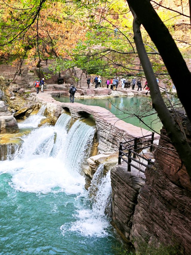 “華夏第一奇峽”實至名歸！雲臺山紅石峽絕美震撼