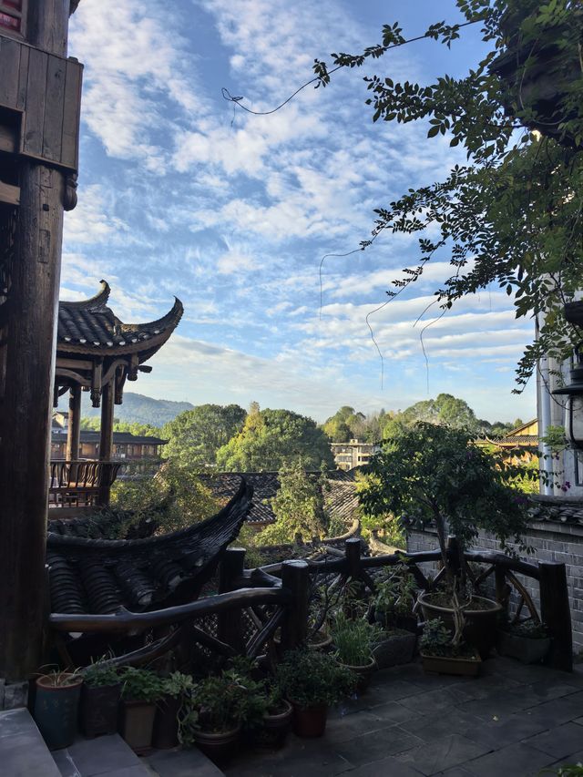 在千年古鎮的庭院裡,把日子過成詩 在千年古鎮的庭院裡,把日子過成詩